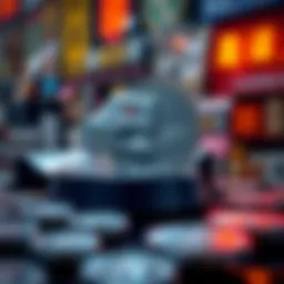 Conceptual representation of digital assets